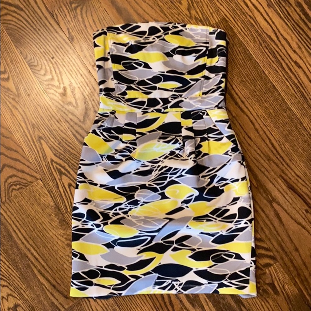 Banana republic strapless dress